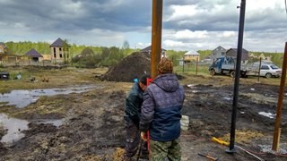 Заказать монтаж винтовых свай в Медногорск - цена под ключ с доставкой от 1851 шт