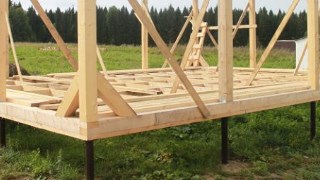 Сарай на винтовых сваях или хозблок на сваях Медногорск цена от 2519 руб. / шт.