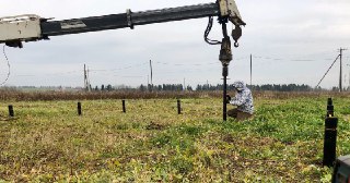 Установка винтовых свай Медногорск цена от 3085 руб.