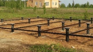 Установка и монтаж - винтовые сваи в Медногорске для свайного фундамента дома. Цена от 2057 руб - видео закручивание